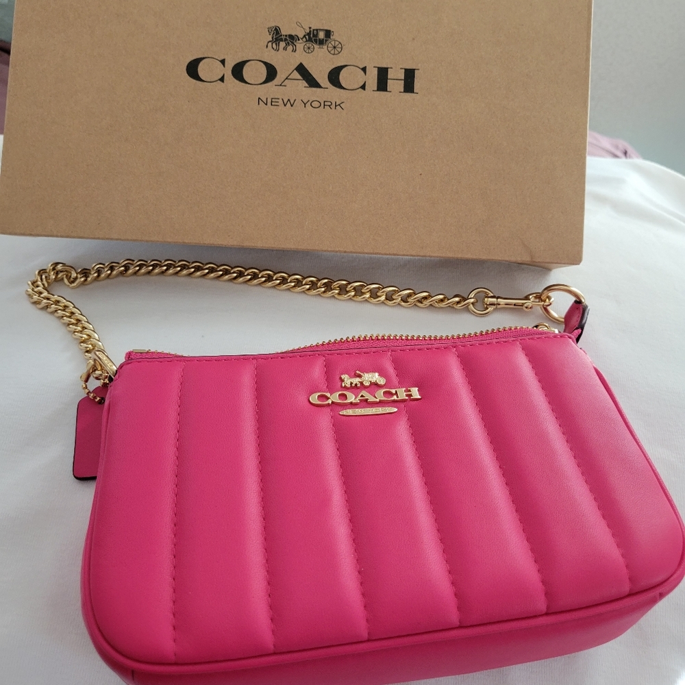 Coach Nolita 19 Bold Pink NEW IN BOX